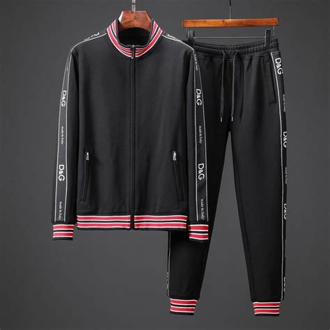 dolce gabbana tracksuit metal plate|dolce and gabbana track order.